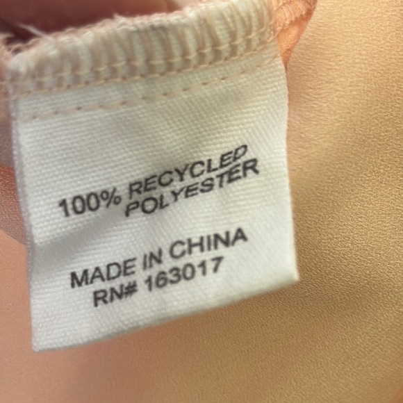 Princess Polly Pink Long Sleeve Tie Front Blouse - Picture 4 of 10